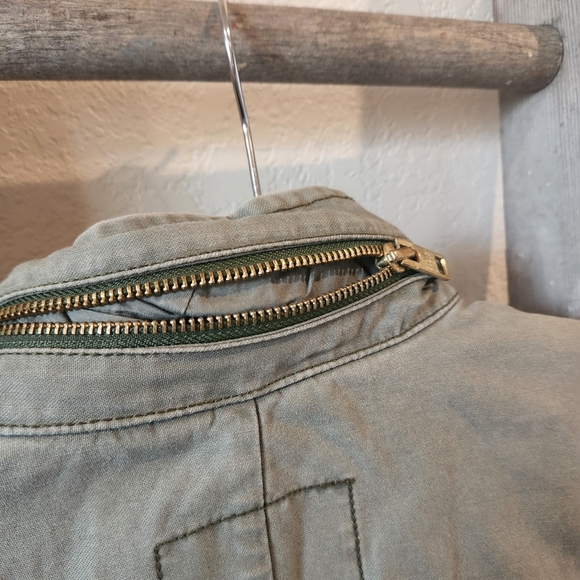 American Eagle Outfitters Women's Army Green Utility Jacket- Size Large - Picture 9 of 11